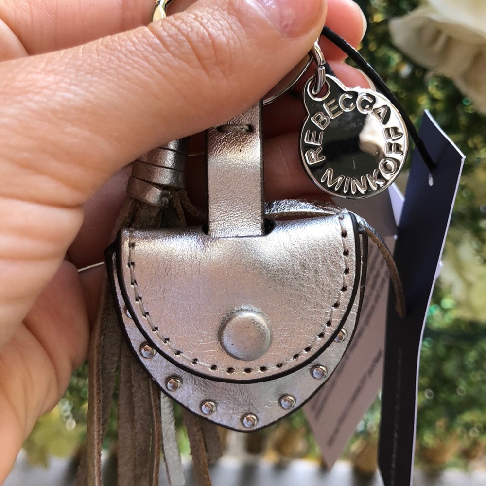 New! Rebecca Minkoff Leather Keychain 🌺 - Picture 4 of 4